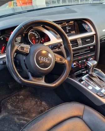 Audi A5 cena 75900 przebieg: 215000, rok produkcji 2014 z Lesko małe 22